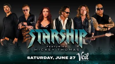 Starship featuring Mickey Thomas at Veil Pavilion