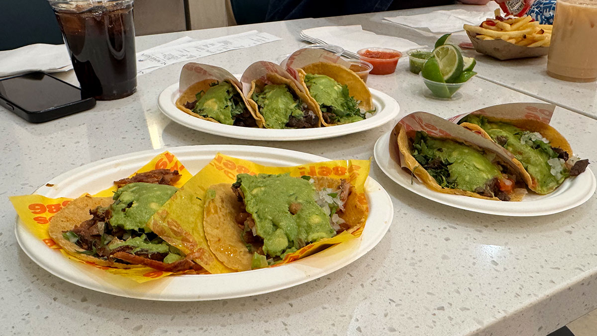 authentic Tijuana-style street tacos served on handmade corn tortillas at Tacos 1986