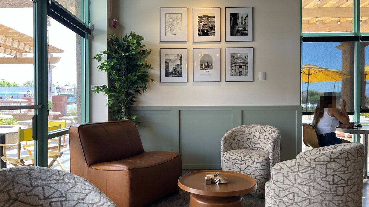 Torino Cafe Interior Seating Turin Inspired Decor