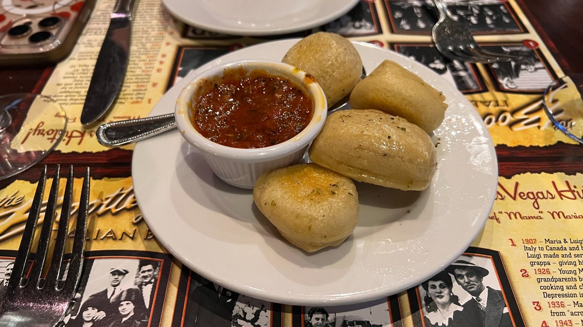 Bootlegger Italian Bistro Complimentary Garlic Knots