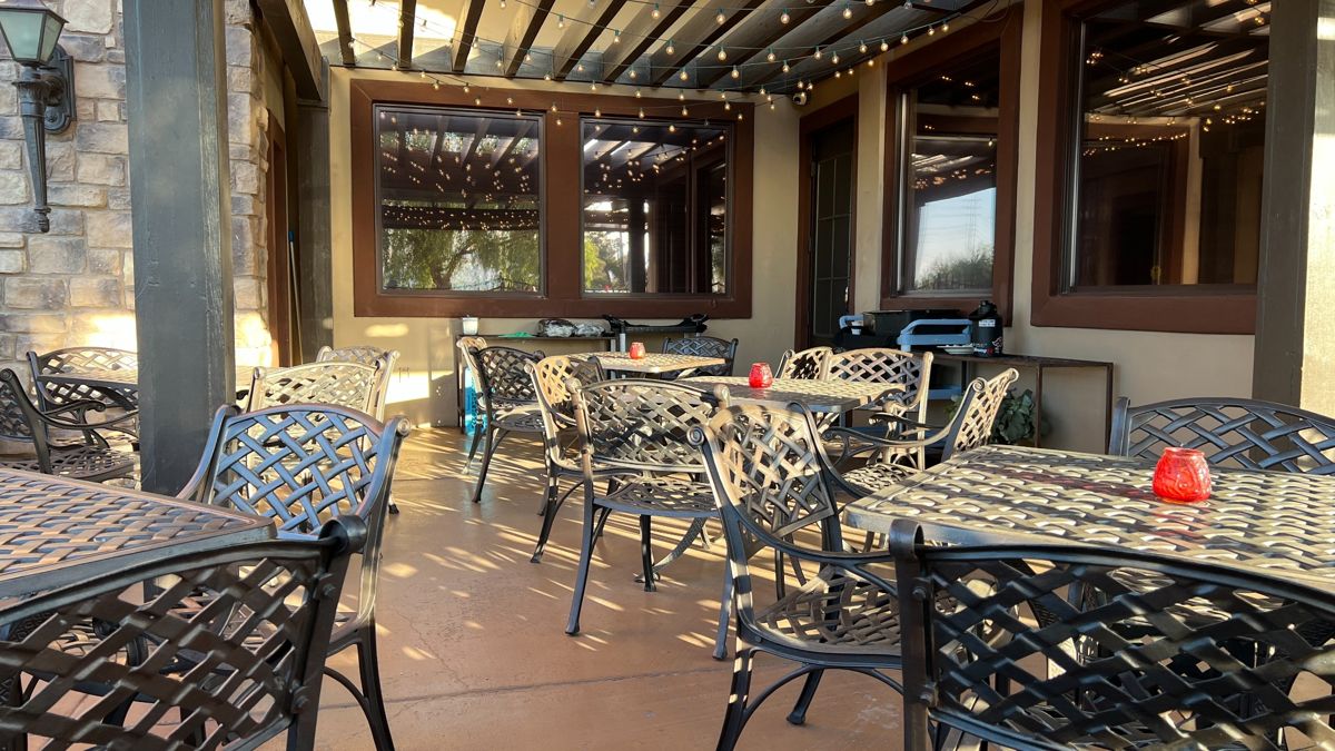 Bootlegger Italian Bistro Patio Seating Las Vegas