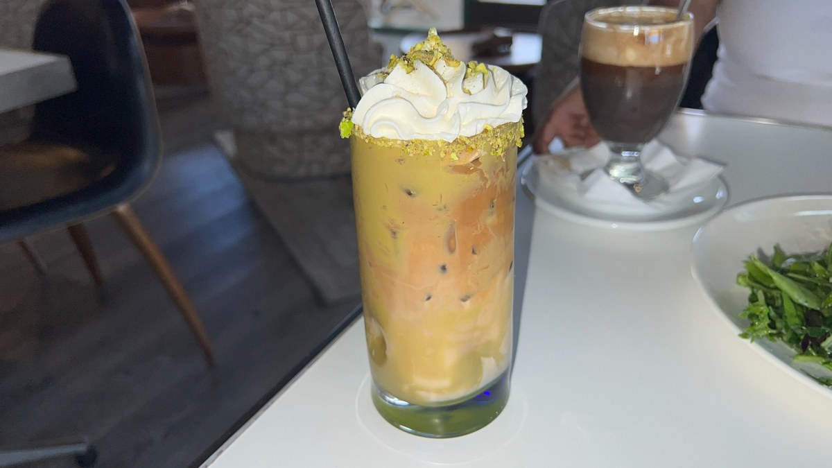 Torino Cafe Iced Pistachio Latte