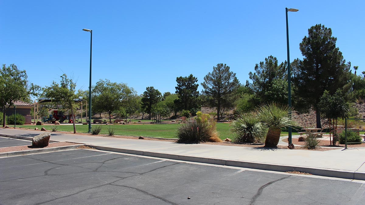 Grass and Parking at Vivaldi Park