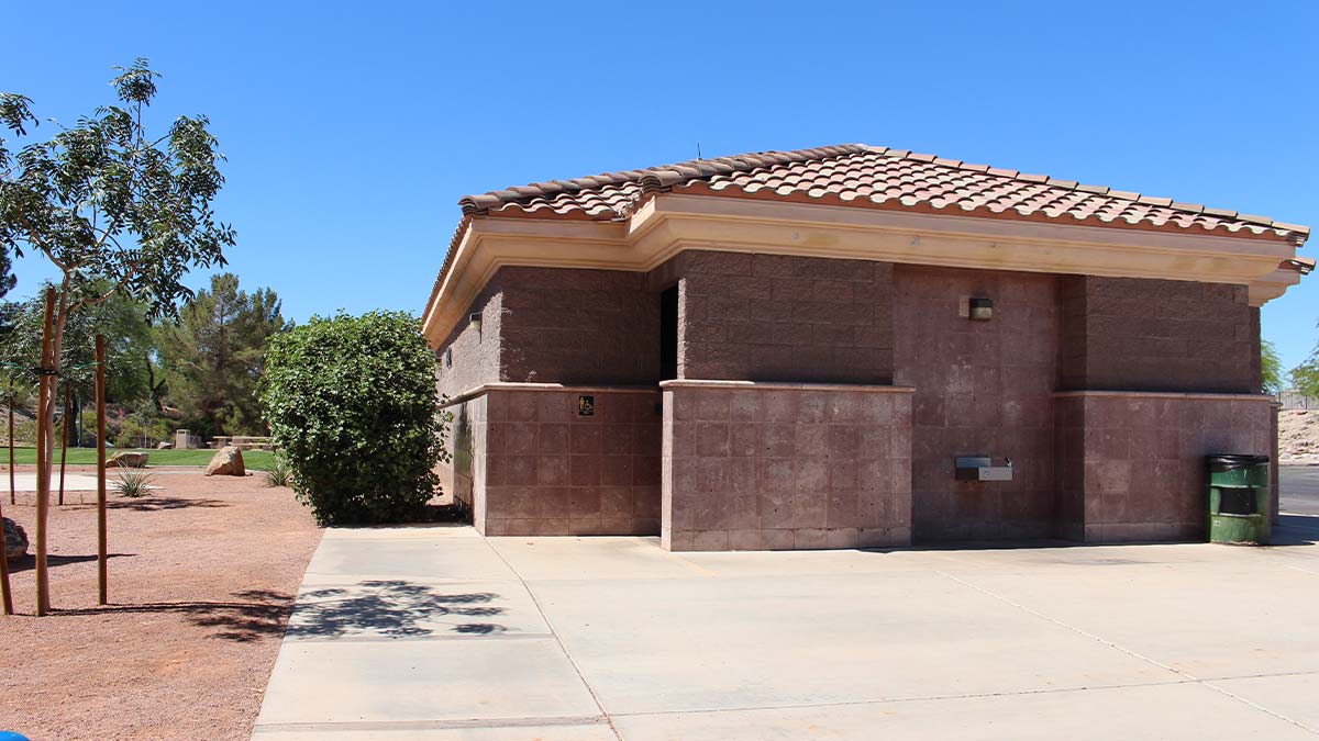 Restrooms at Vivaldi Park