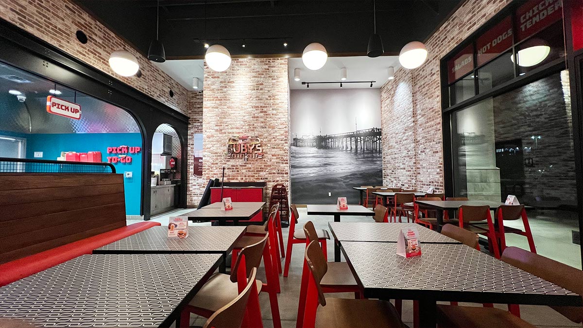 Ruby's Shake Shop Dining Room