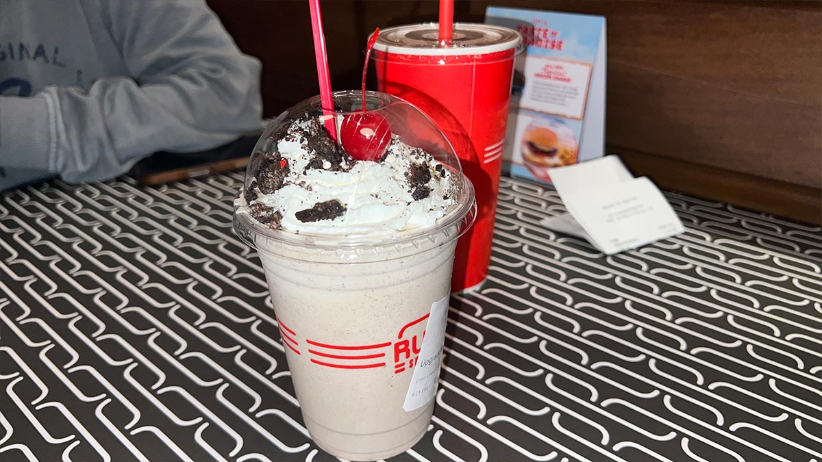 Ruby's Oreo Cookies & Cream Shake
