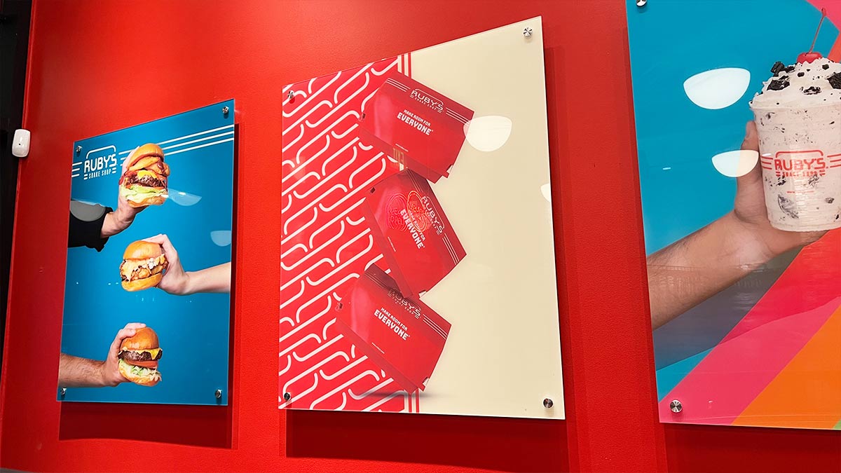 Ruby's Shake Shop Wall Art
