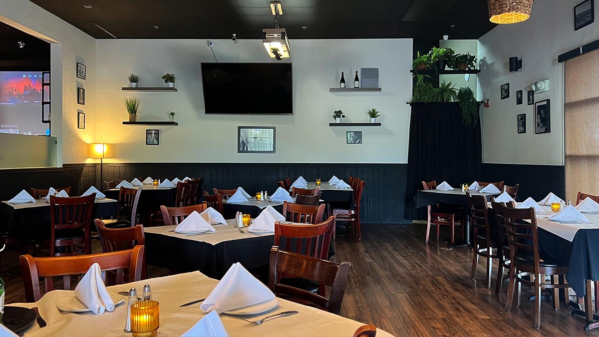 Trattoria Italia Interior Seating