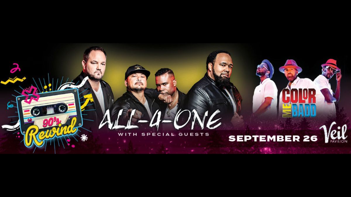 90’s Rewind All-4-One with Color Me Badd
