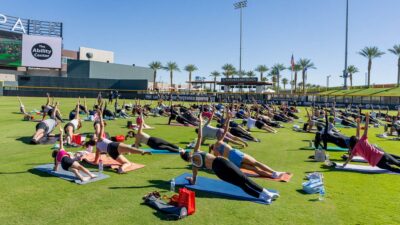 Pilates at Las Vegas Ballpark