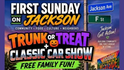 First Sunday on Jackson: Trunk or Treat & Classic Car Show