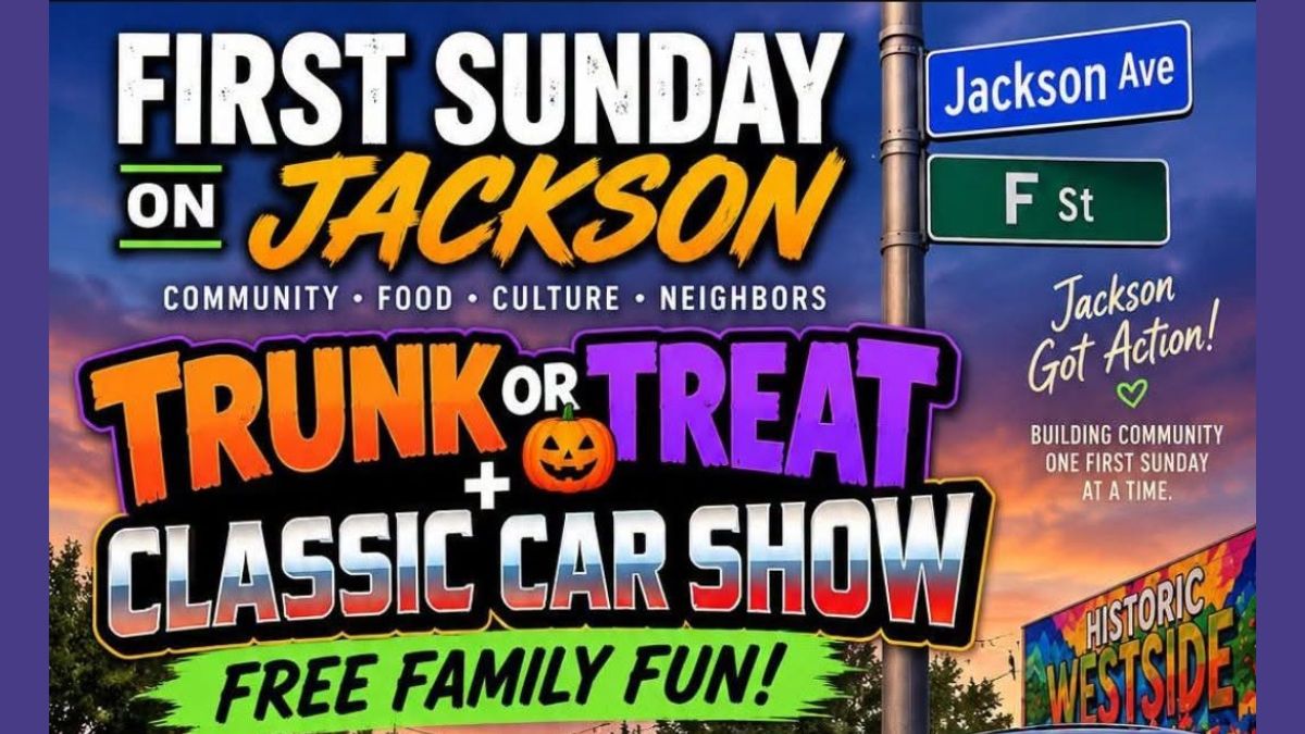 First Sunday on Jackson: Trunk or Treat & Classic Car Show