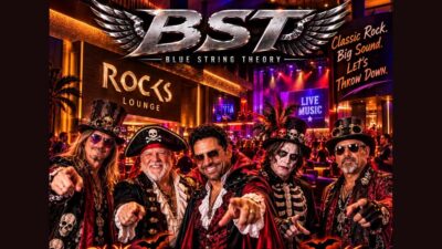 Blue String Theory at Rocks Lounge on Halloween